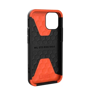 Черный противоударный чехол UAG Civilian Black для iPhone 12 mini - Фото 3