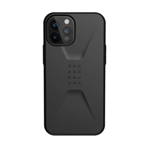 Чорний протиударний чохол UAG Civilian Black для iPhone 12 Pro Max