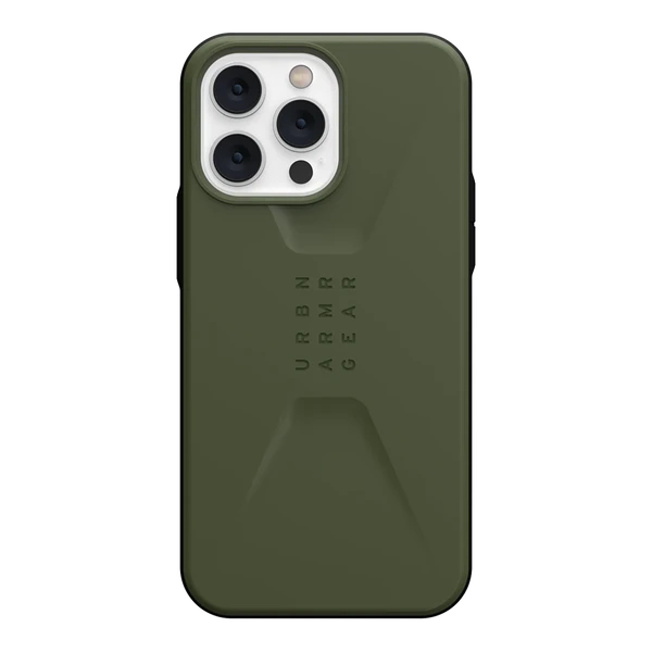 Противоударный чехол UAG Civilian for MagSafe Series Olive для iPhone 14 Pro