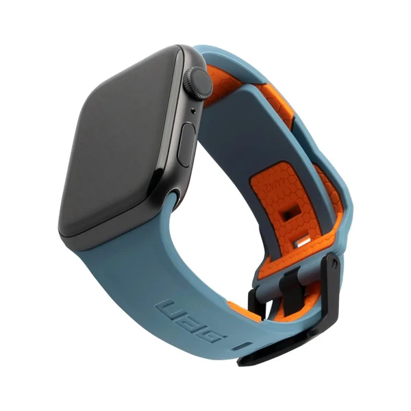 Силіконовий ремінець UAG Civilian Silicone Slate | Orange для Apple Watch 44mm SE | 6 | 5 | 4