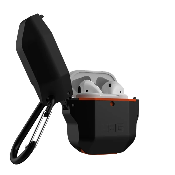 Протиударний чохол UAG Hardcase Black для AirPods 1 | 2