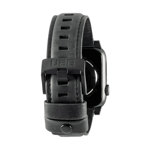 Шкіряний ремінець UAG Leather Watch Strap Black для Apple Watch 41mm | 40mm | 38mm у Тернополі