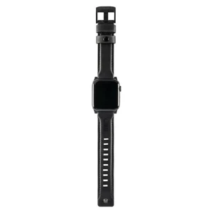 Кожаный ремешок UAG Leather Watch Strap Black для Apple Watch 41mm | 40mm | 38mm - Фото 3