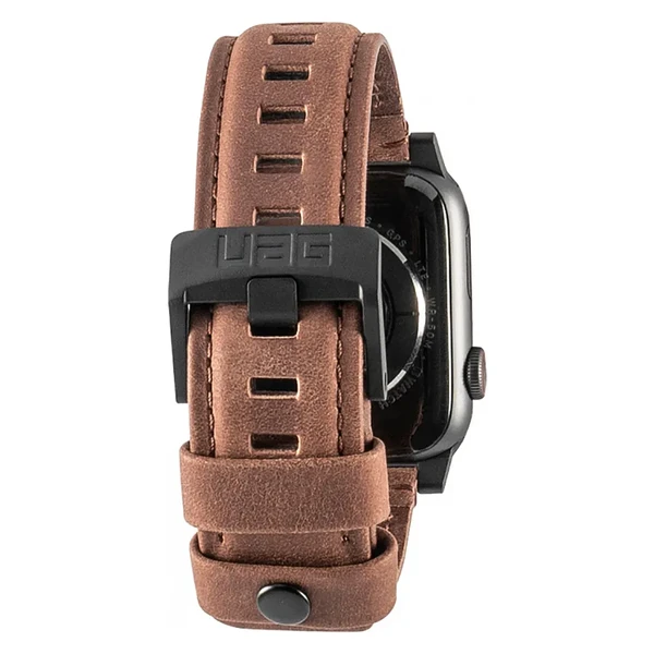Шкіряний ремінець UAG Leather Watch Strap Brown для Apple Watch Ultra 49mm | 45mm | 44mm | 42mm