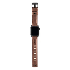 Кожаный ремешок UAG Leather Watch Strap Brown для Apple Watch Ultra 49mm | 45mm | 44mm | 42mm - Фото 3