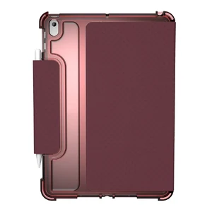 Противоударный чехол-книжка UAG Lucent Black/Ice для iPad 9 | 8 | 7 10.2" (2021 | 2020 | 2019)