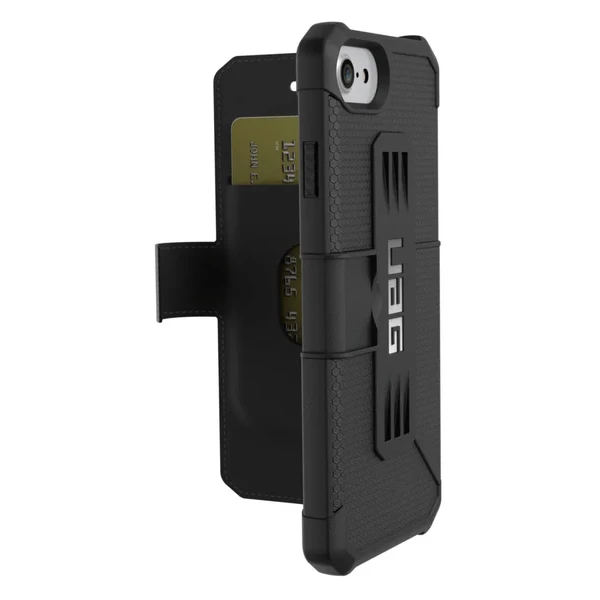 Противоударный чехол UAG Metropolis Black для iPhone SE 3 | SE 2 | 8 | 7 | 6s | 6