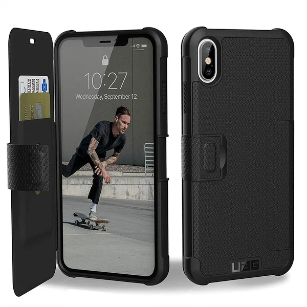 Протиударний чохол UAG Metropolis Black для iPhone XS Max