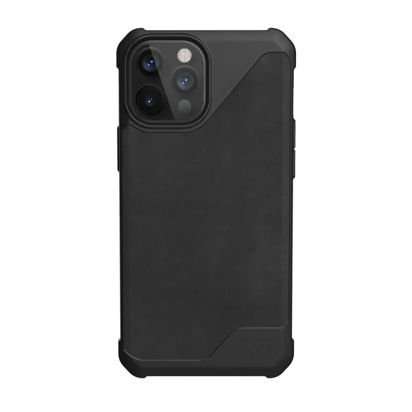 Протиударний чохол UAG Metropolis LT Leather Black для iPhone 12 Pro Max