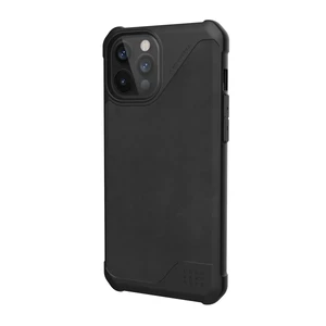 Противоударный чехол UAG Metropolis LT Leather Black для iPhone 12 Pro Max - Фото 2