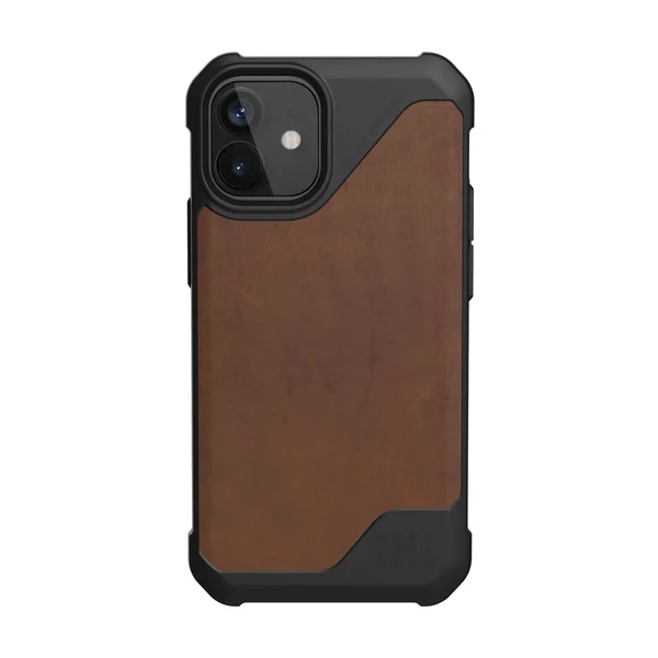 Протиударний чохол UAG Metropolis LT Leather Brown для iPhone 12 | 12 Pro у Дніпрі