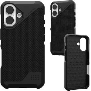 Черный кевларовый чехол Urban Armor Gear Metropolis LT MagSafe для iPhone 16