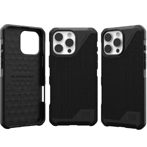 Черный кевларовый чехол Urban Armor Gear Metropolis LT Mag для iPhone 16 Pro Max - Фото 10