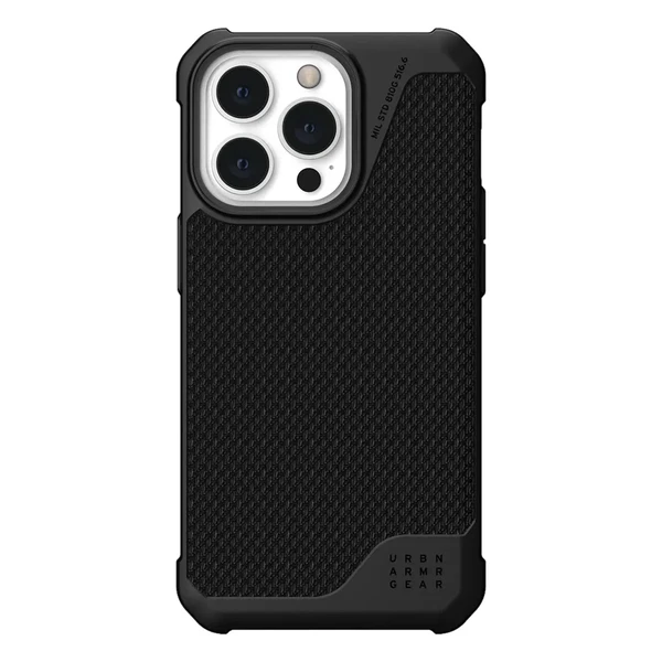 Протиударний чохол UAG Metropolis LT MagSafe Kevlar Black для iPhone 13 Pro в Черкасах