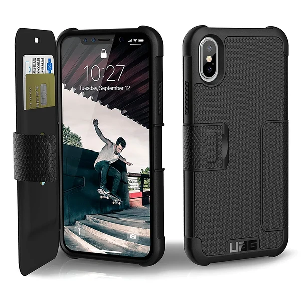 Чохол UAG Metropolis Series Black для iPhone X | XS