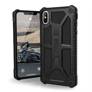 Ударостійкий чохол UAG Monarch Black для iPhone XS Max 111101114040 - Фото 1