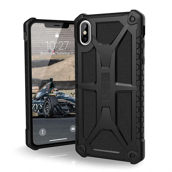 Ударостійкий чохол UAG Monarch Black для iPhone XS Max у Полтаві