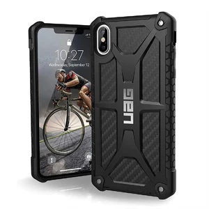 Ударостійкий чохол UAG Monarch Carbon Fiber для iPhone XS Max