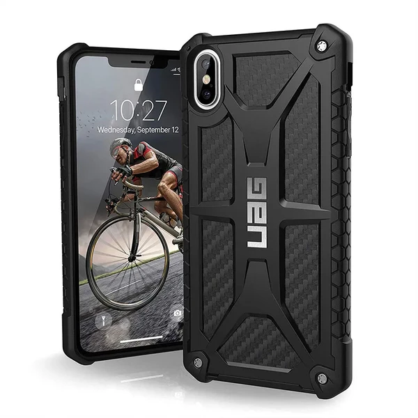 Ударостійкий чохол UAG Monarch Carbon Fiber для iPhone XS Max