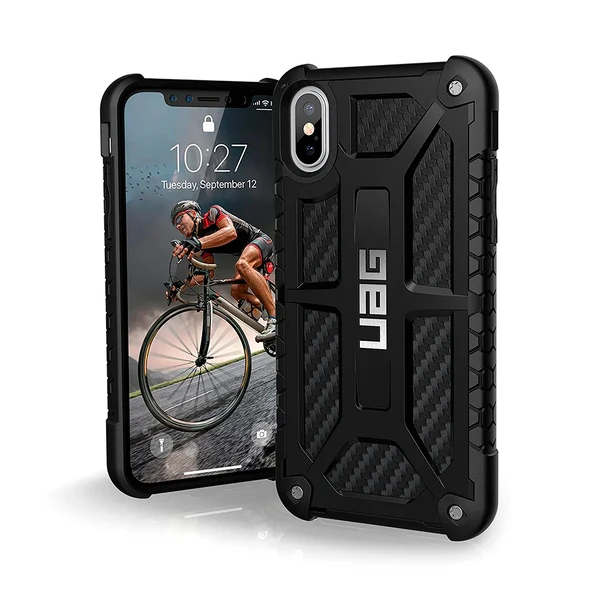 Чохол UAG Monarch Carbon Fiber для iPhone X XS OEM