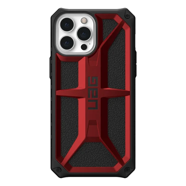 Противоударный чехол UAG Monarch Crimson для iPhone 13 Pro Max