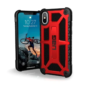 Чехол UAG Monarch Crimson для iPhone X | XS IPHX-M-CR - Фото 1