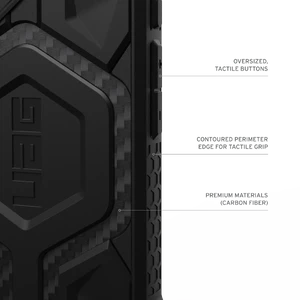Протиударний чохол UAG Monarch Pro Carbon Fiber для iPhone 16 Plus - Фото 7