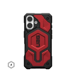 Противоударный чехол UAG Monarch Pro Crimson для iPhone 16  - Фото 1