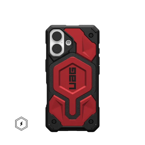 Протиударний чохол UAG Monarch Pro Crimson для iPhone 16