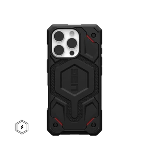 Противоударный чехол UAG Monarch Pro Kevlar Kevlar Black для iPhone 16 Pro  - Фото 1