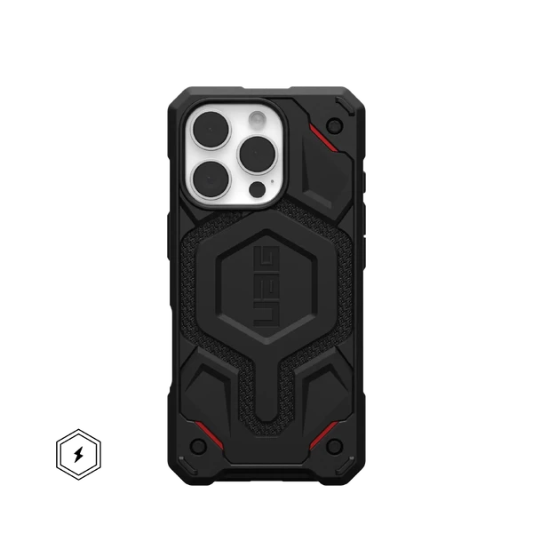 Протиударний чохол UAG Monarch Pro Kevlar Kevlar Black для iPhone 16 Pro