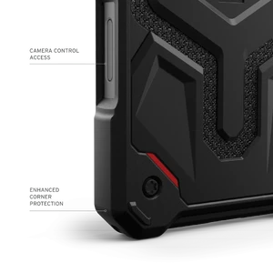 Протиударний чохол UAG Monarch Pro Kevlar Kevlar Black для iPhone 16 Plus - Фото 6