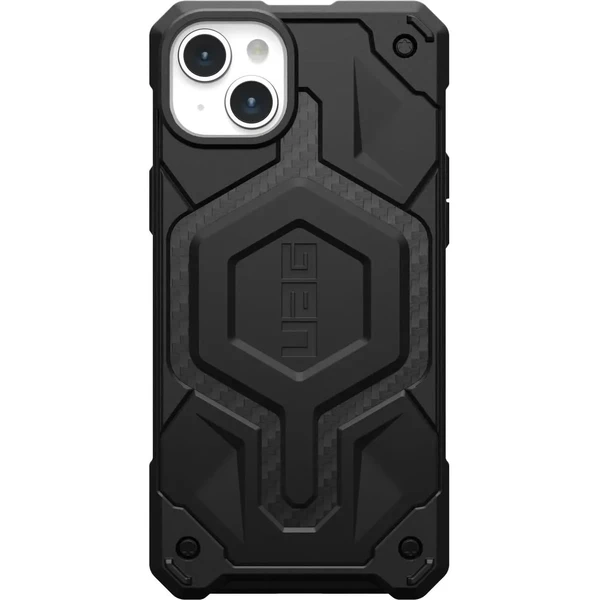 Протиударний чохол MagSafe UAG Monarch Pro Carbon Fiber для iPhone 15