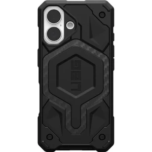 Чорний чохол з вуглецевим волокном Urban Armor Gear Monarch Pro MagSafe для iPhone 16 - Фото 3