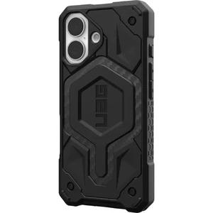 Чорний чохол з вуглецевим волокном Urban Armor Gear Monarch Pro MagSafe для iPhone 16 - Фото 5