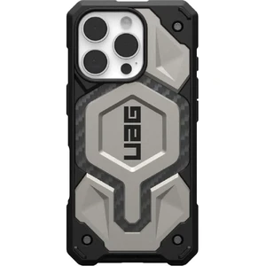 Черный чехол с углеродным волокном Urban Armor Gear Monarch Pro Mag для iPhone 16 Pro - Фото 3
