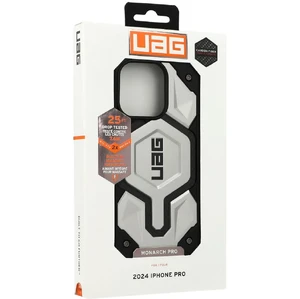 Черный чехол с углеродным волокном Urban Armor Gear Monarch Pro Mag для iPhone 16 Pro - Фото 10