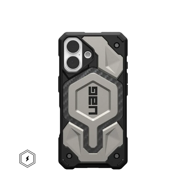 Протиударний чохол UAG Monarch Pro Titanium для iPhone 16
