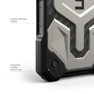Протиударний чохол UAG Monarch Pro Titanium для iPhone 16 - Фото 7