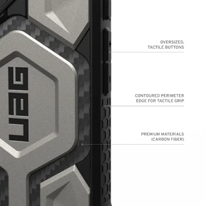 Протиударний чохол UAG Monarch Pro Titanium для iPhone 16 - Фото 8