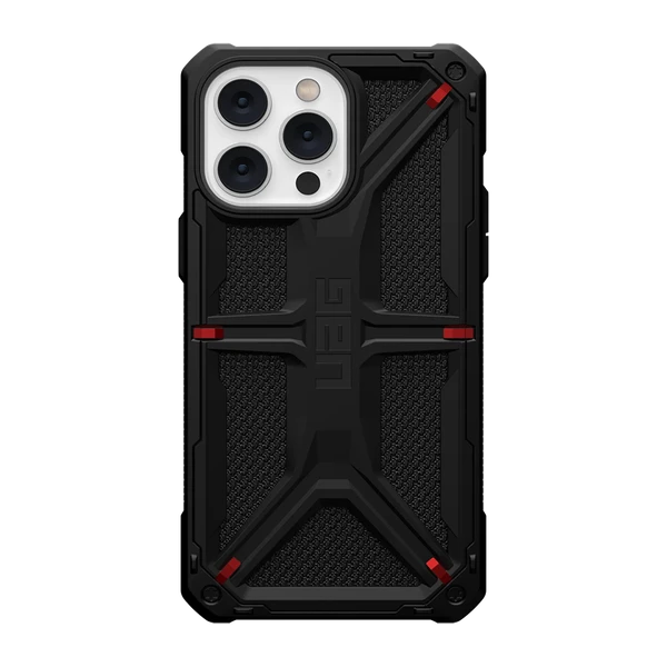 Протиударний чохол UAG Monarch Series Kevlar Black для iPhone 14 Pro Max у Дніпрі