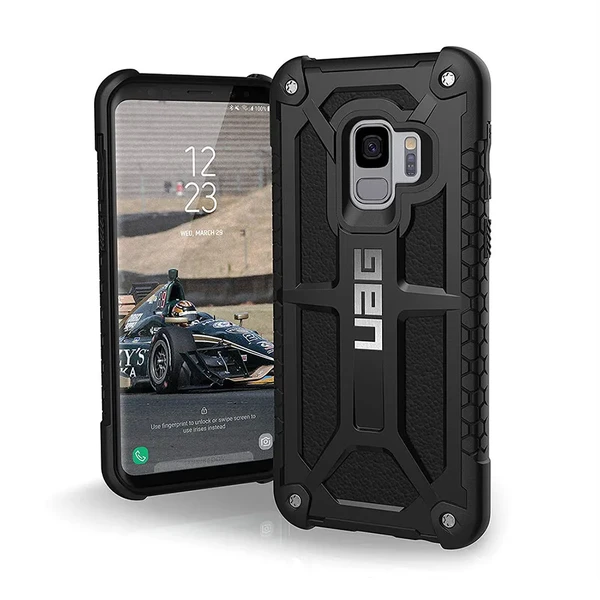 Ударостійкий чохол UAG Monarch Black для Samsung Galaxy S9