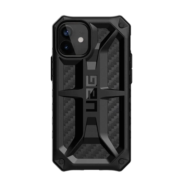 Протиударний чохол UAG Monarch Series Carbon Fiber для iPhone 12 mini у Миколаєві
