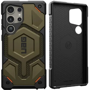 Протиударний чохол UAG Monarch Kevlar Olive для Galaxy S24 Ultra - Фото 2