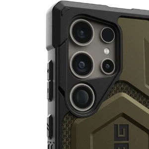 Протиударний чохол UAG Monarch Kevlar Olive для Galaxy S24 Ultra - Фото 4