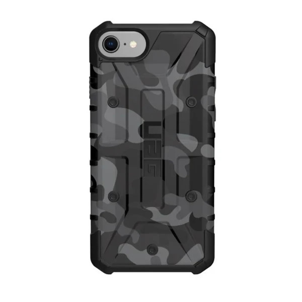 Противоударный чехол UAG Pathfinder Camo для iPhone SE 3 | SE 2 | 8 | 7 Gray | Black