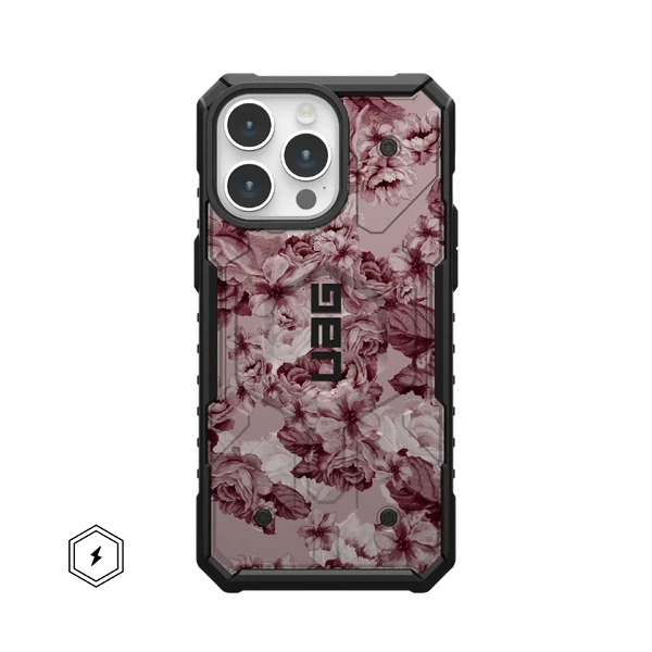 Протиударний чохол UAG Pathfinder Case MagSafe Floral Merlot для iPhone 16 Pro Max