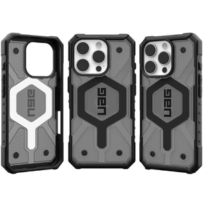 Прозрачный чехол с черной рамкой Urban Armor Gear Pathfinder Mag для iPhone 16 Pro - Фото 9