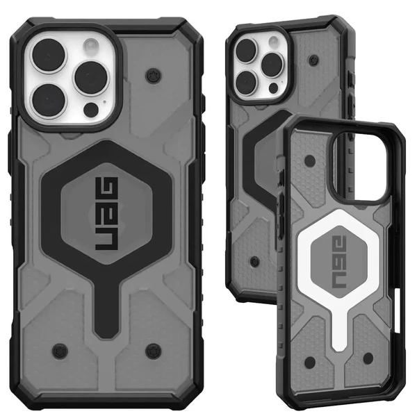 Прозорий чохол з чорною рамкою Urban Armor Gear Pathfinder Mag для iPhone 16 Pro Max