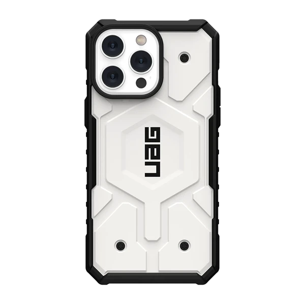 Протиударний чохол UAG Pathfinder для MagSafe White Series для iPhone 14 Pro в Черкасах